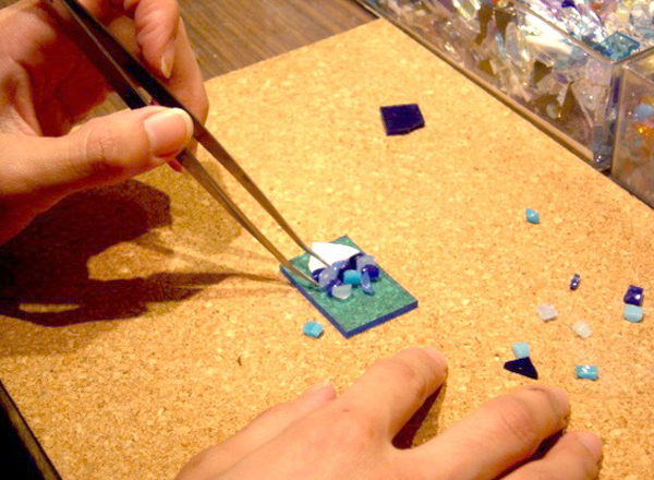 Process of Glass Fusing Workshop 2